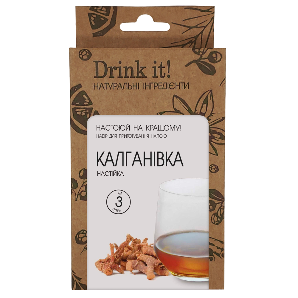 Набір для настоювання Drink it Калганівка (23689446) Набір для настоювання Drink it Калганівка (23689446)