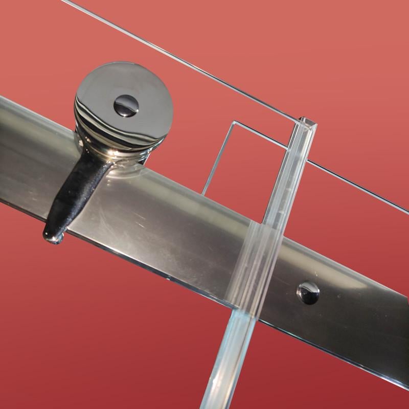 Душевая дверь в нишу KOER SR SD01-120x200-TR-01 прозрачное стекло Easy Clean 8 мм Хром (KR5376) - фото 2 Душевая дверь в нишу KOER SR SD01-120x200-TR-01 прозрачное стекло Easy Clean 8 мм Хром (KR5376) - фото 2