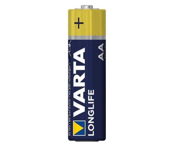 Батарейка Varta Longlife AA LR6 Alkaline Blue/Yellow