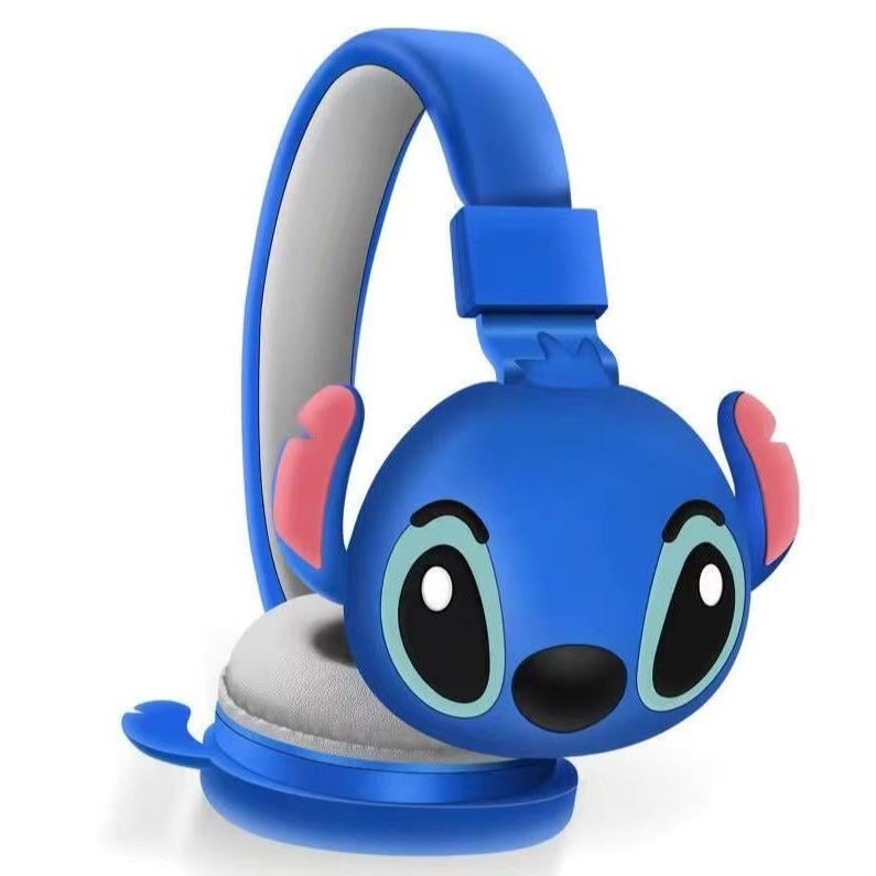 Детские Наушники беспроводные AH-806 Stitch с микрофоном Синий (1008910-Blue)