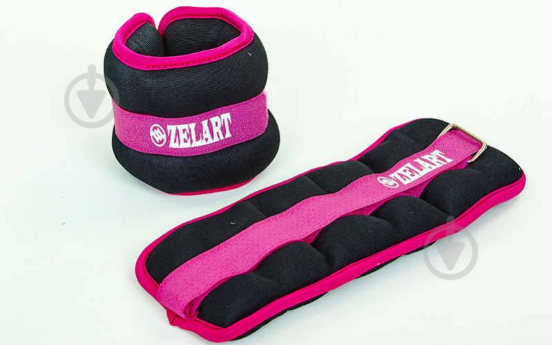 Утяжелители-манжеты для рук и ног planeta-sport Zelart FI-2502-2 (2 x 1кг) Фиолетовый 2 шт