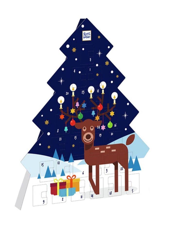 Адвент календарь Ritter Sport Adventskalender 208 г