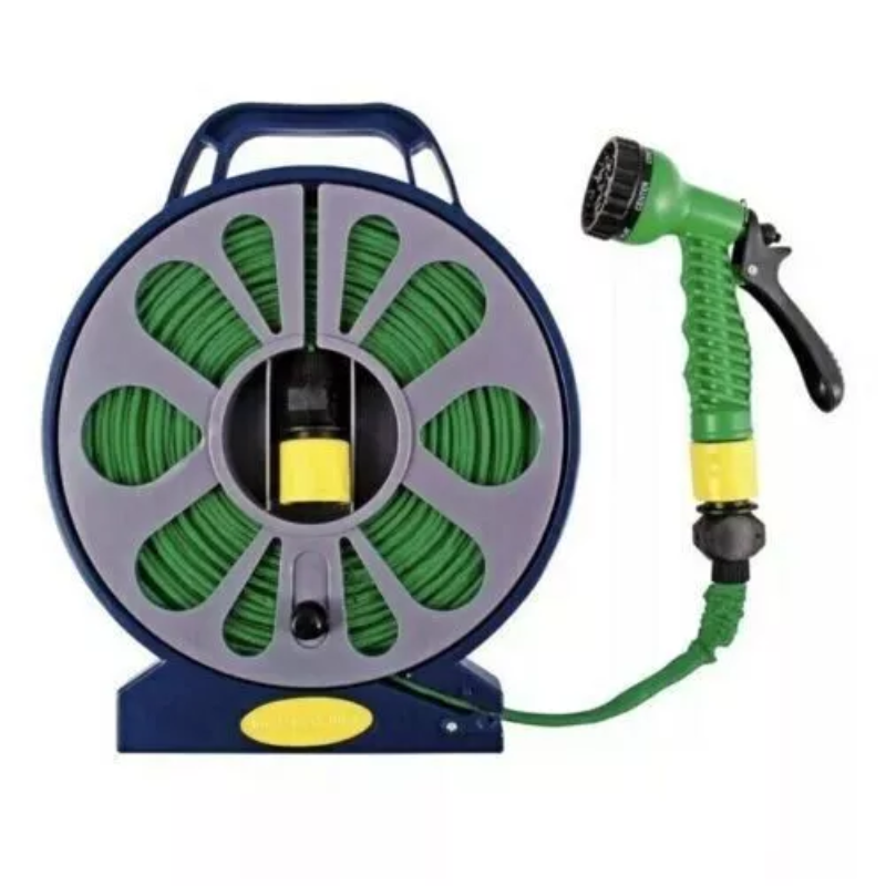 Шланг садовый в катушке Garden Hose 10,1 м комплект для полива растений мытье автомобиля и очистка подворья (2655368875) Шланг садовый в катушке Garden Hose 10,1 м комплект для полива растений мытье автомобиля и очистка подворья (2655368875)