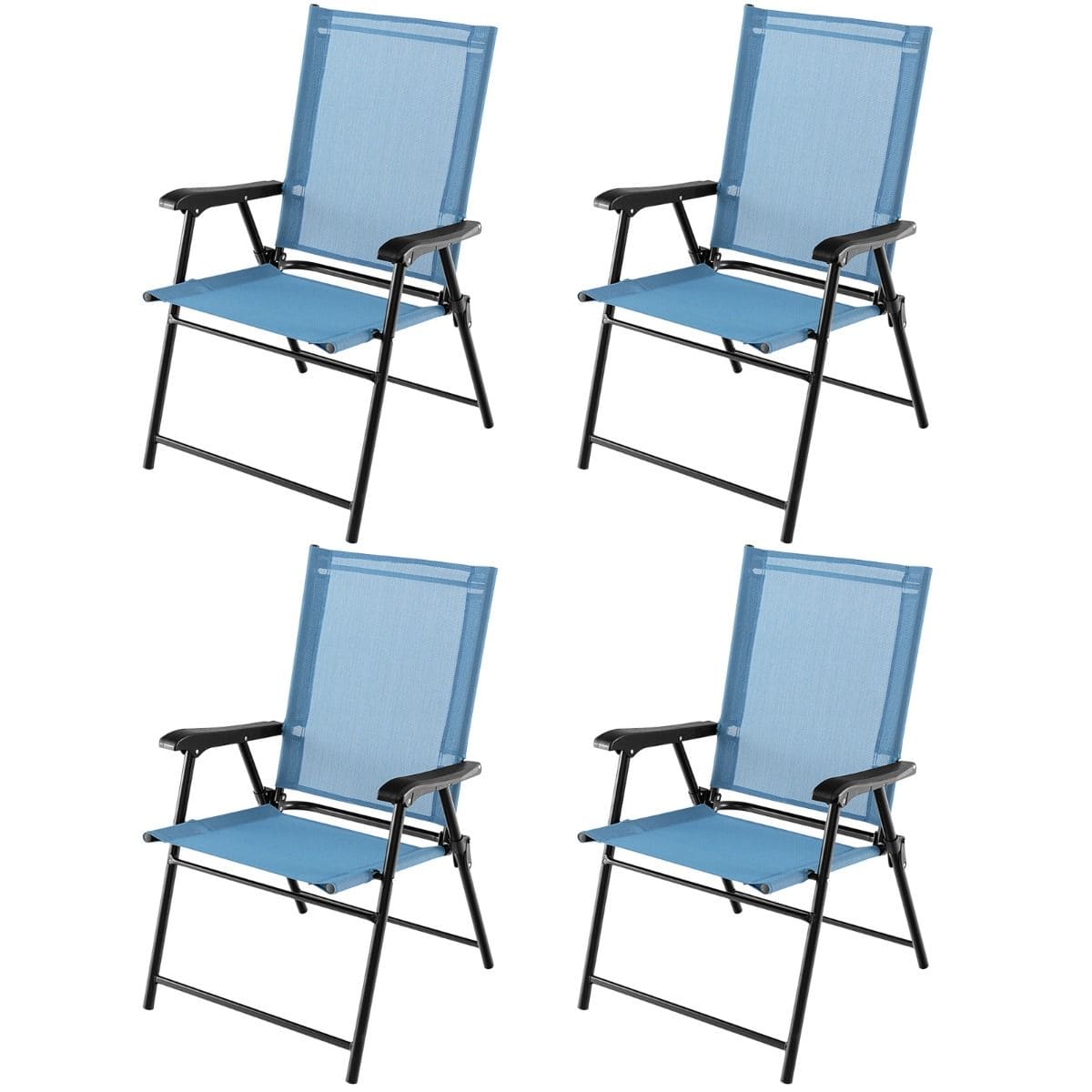 Стул садовый складной 60x65x93 см (COSTWAY-01433).