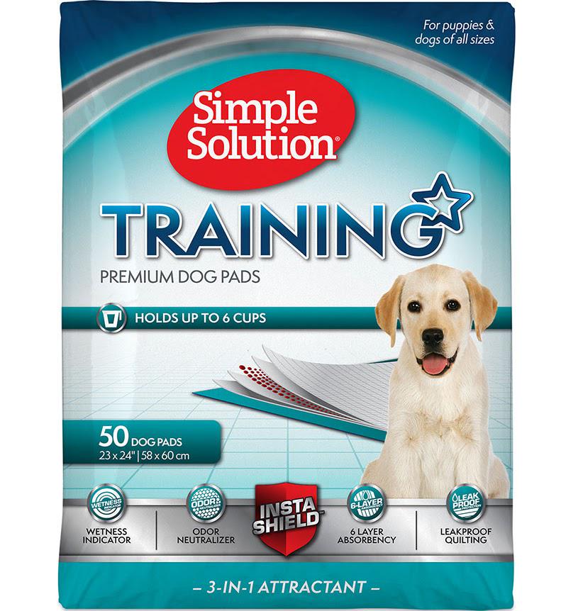 Гігієнічні пелюшки Simple Solution Premium Dog Pads для собак 50 шт. 58х61 см (ss13401)