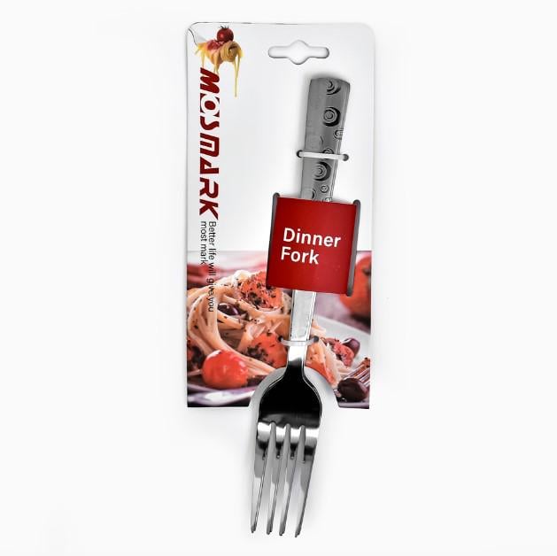 Виделка столова Stenson Bubbles Silver 2 шт. (AN013203)