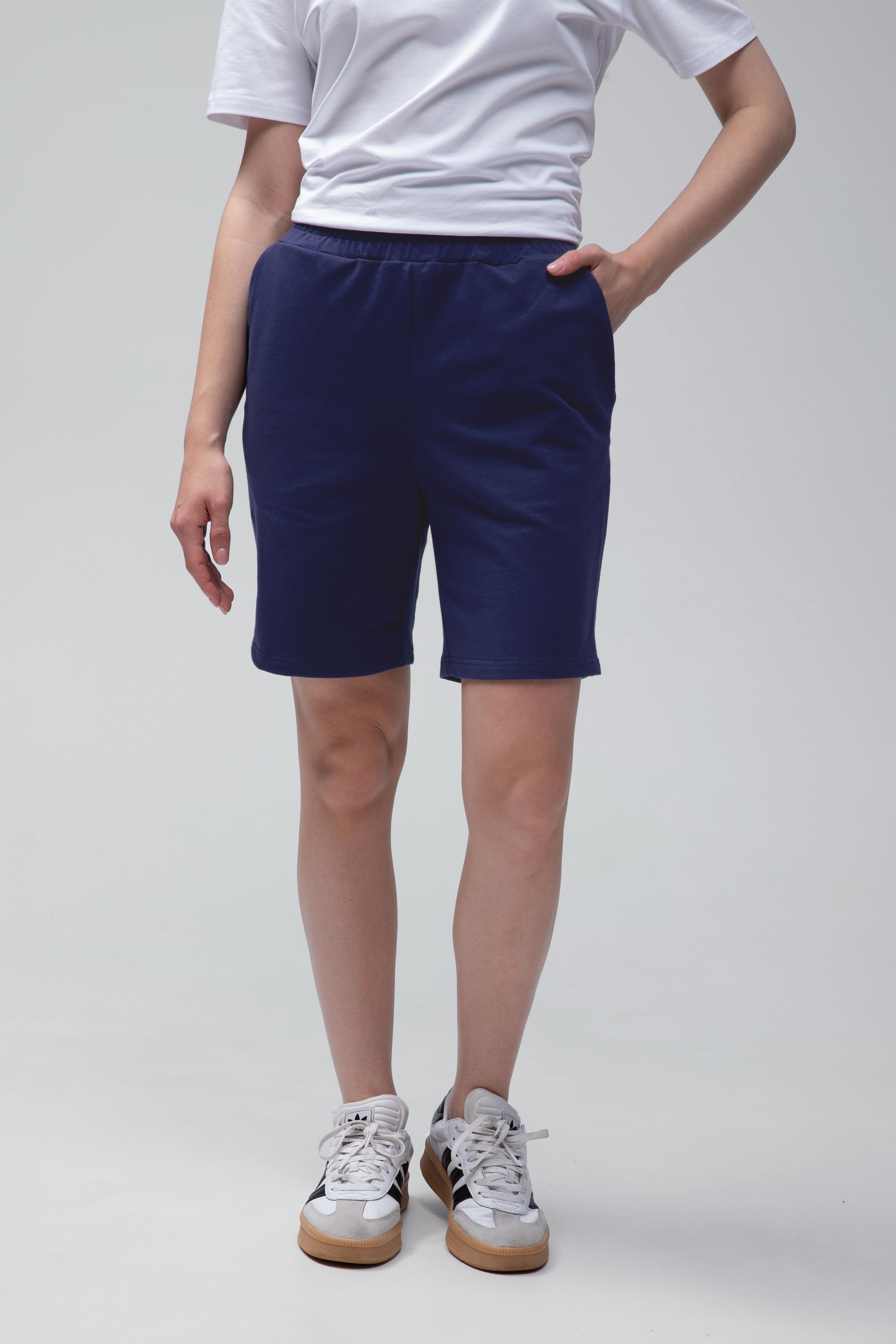 Шорты женские базовые Ray Basic M Темно-синий (U0701W-Navy Blue) Шорты женские базовые Ray Basic M Темно-синий (U0701W-Navy Blue)