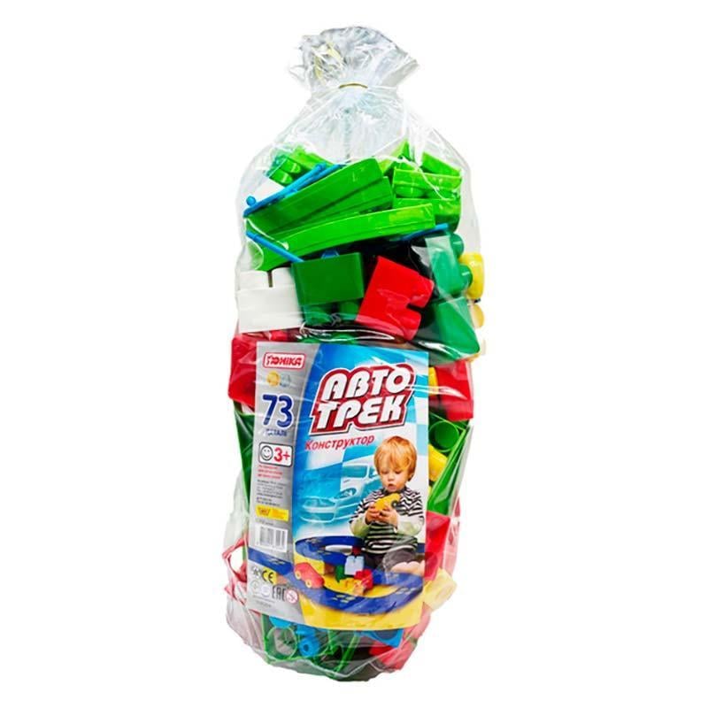 Конструктор Юника Автотрек 70262 73 дет. (31955118)