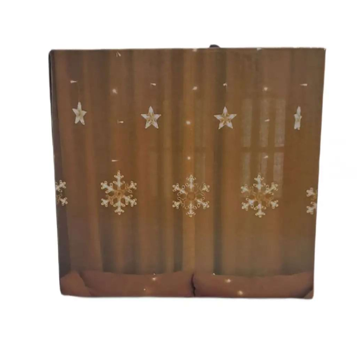 Гірлянда-штора Зірки розмір 3х0,7 м 12 фігур Синій - фото 8 Гірлянда-штора Зірки розмір 3х0,7 м 12 фігур Синій - фото 8