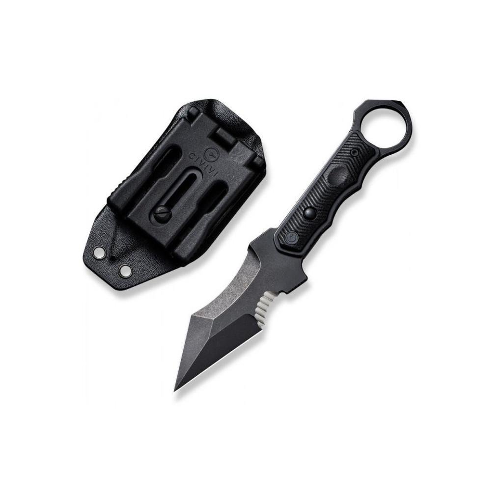 Ніж Civivi Orthrus Black (m374797)