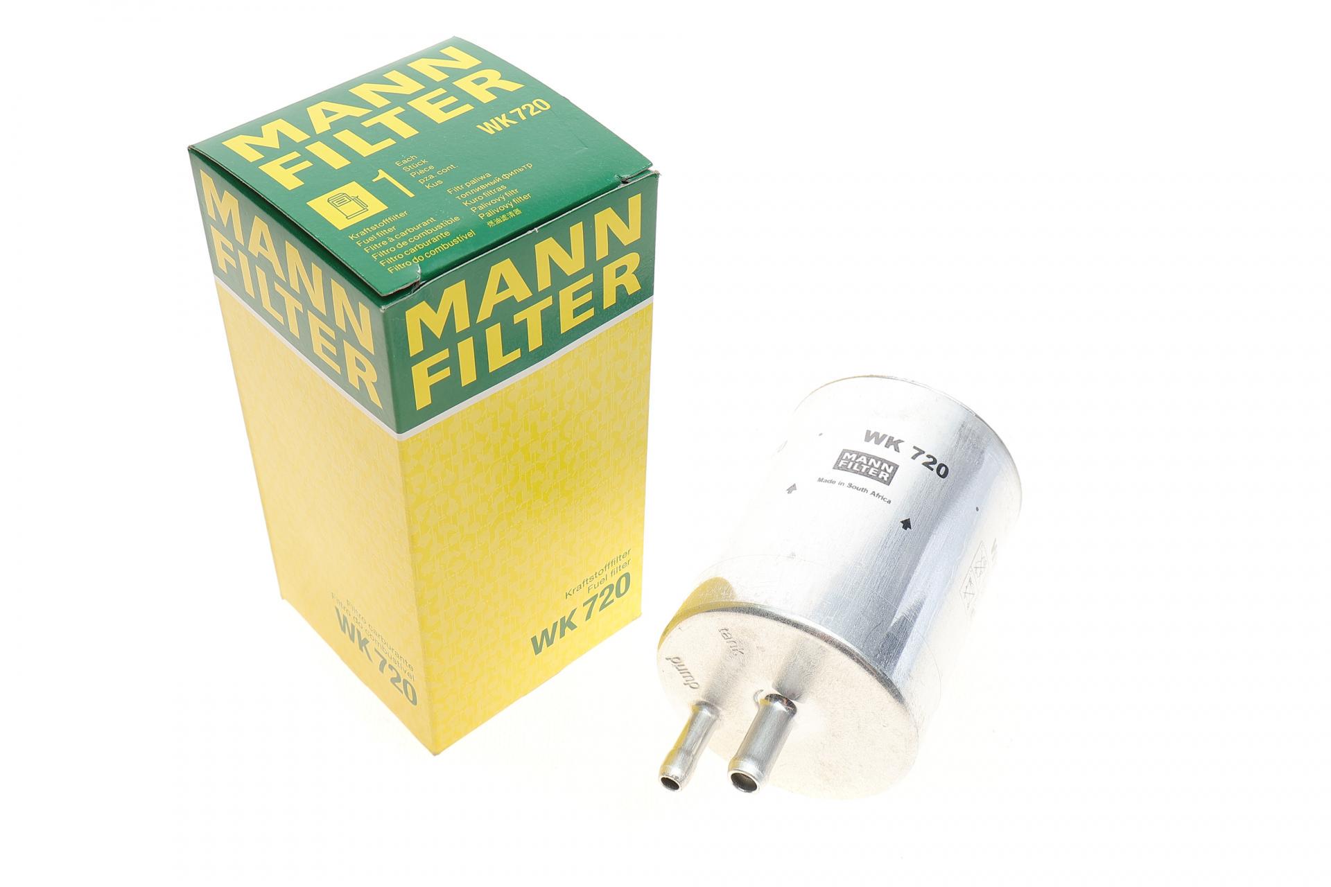Фільтр паливний Mann-Filter для MB C-class W202/W203/CLK C209/E-class W210 1,6-6,3 96- M112/111/271 (WK 720)