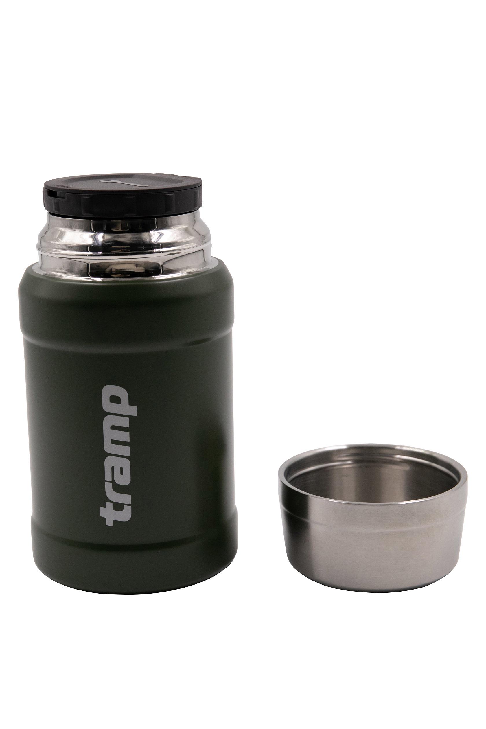 Термос Tramp харчовий 0,8 л у чохлі Оливковий (TRC-132-olive) - фото 4
