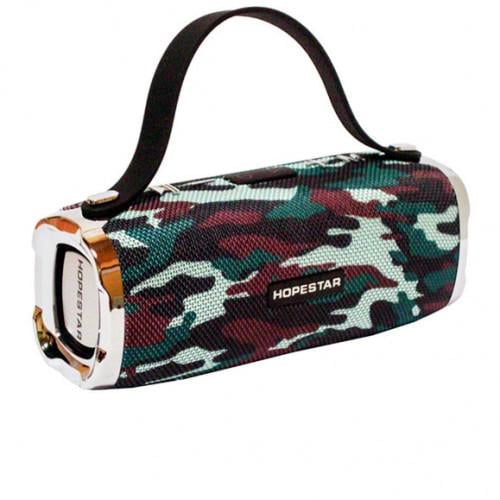 Портативна колонка Super Bass H24 Camouflage Hopestar LA28485 з ручкою