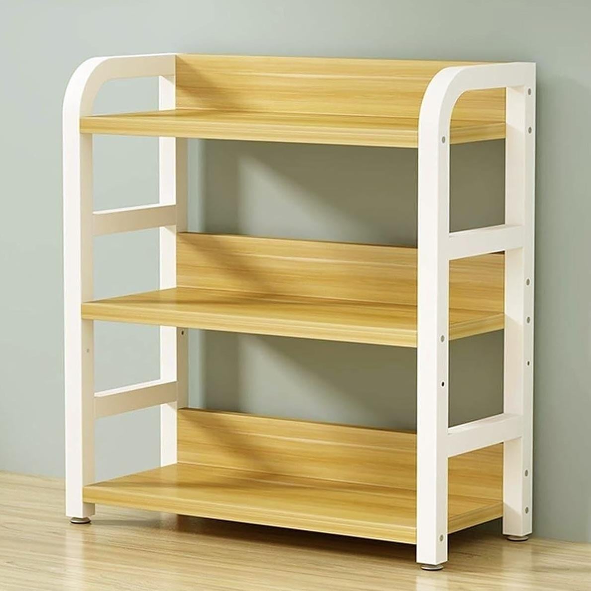 Полка книжная настольная из дерева Вининген Зефир/Карри (КПА-02922003)