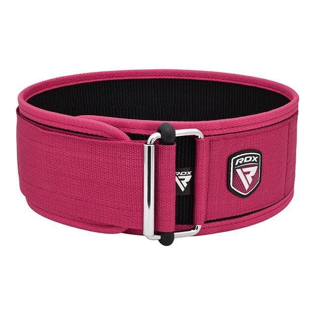 Пояс для тяжелой атлетики RDX RX1 Weight Lifting Belt S Pink (3070040721)