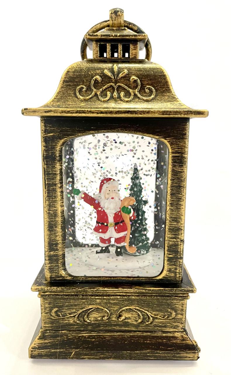 Светильник новогодний Санта-Клаус 15 см