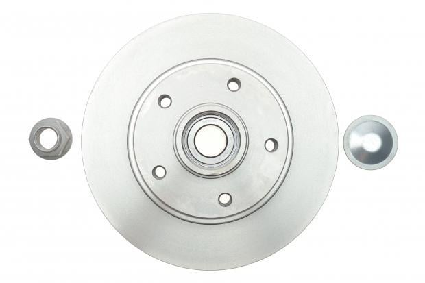 Диск гальмівний задній SNR Renault Megane 08- +ABS 260x8 мм (KF155.110U SNR)