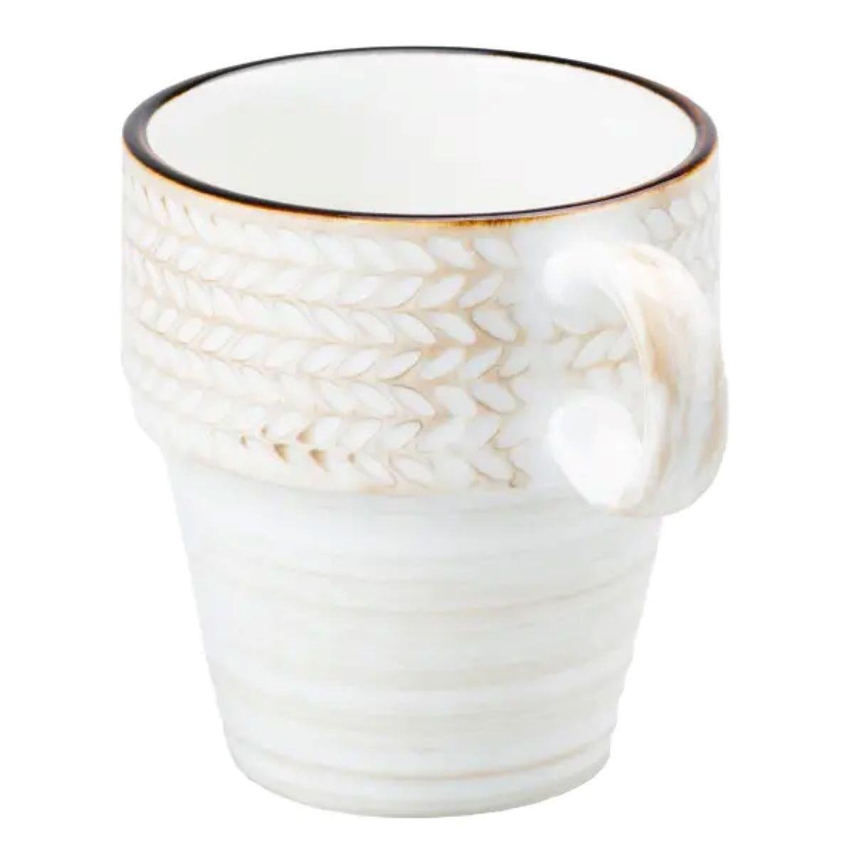 Чашка керамическая кружка для кофе чая 350 мл Белый (4506) - фото 9 Чашка керамическая кружка для кофе чая 350 мл Белый (4506) - фото 9