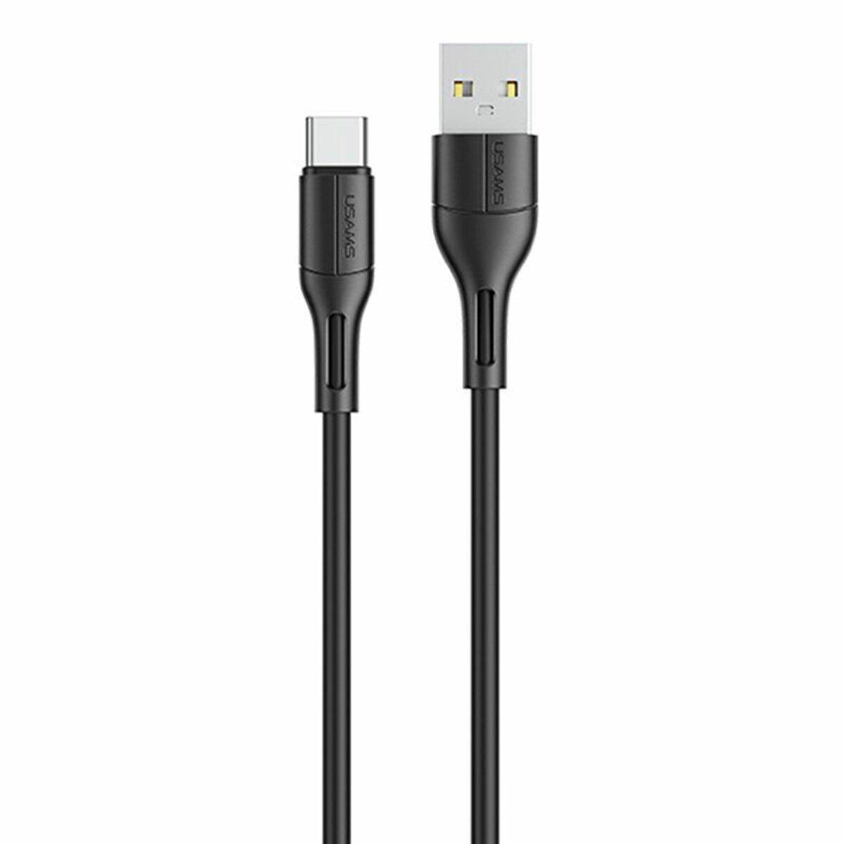 Кабель Usams Charge OTG US-SJ501 U68 USB to Type-C 2A 1 м Black (563096)