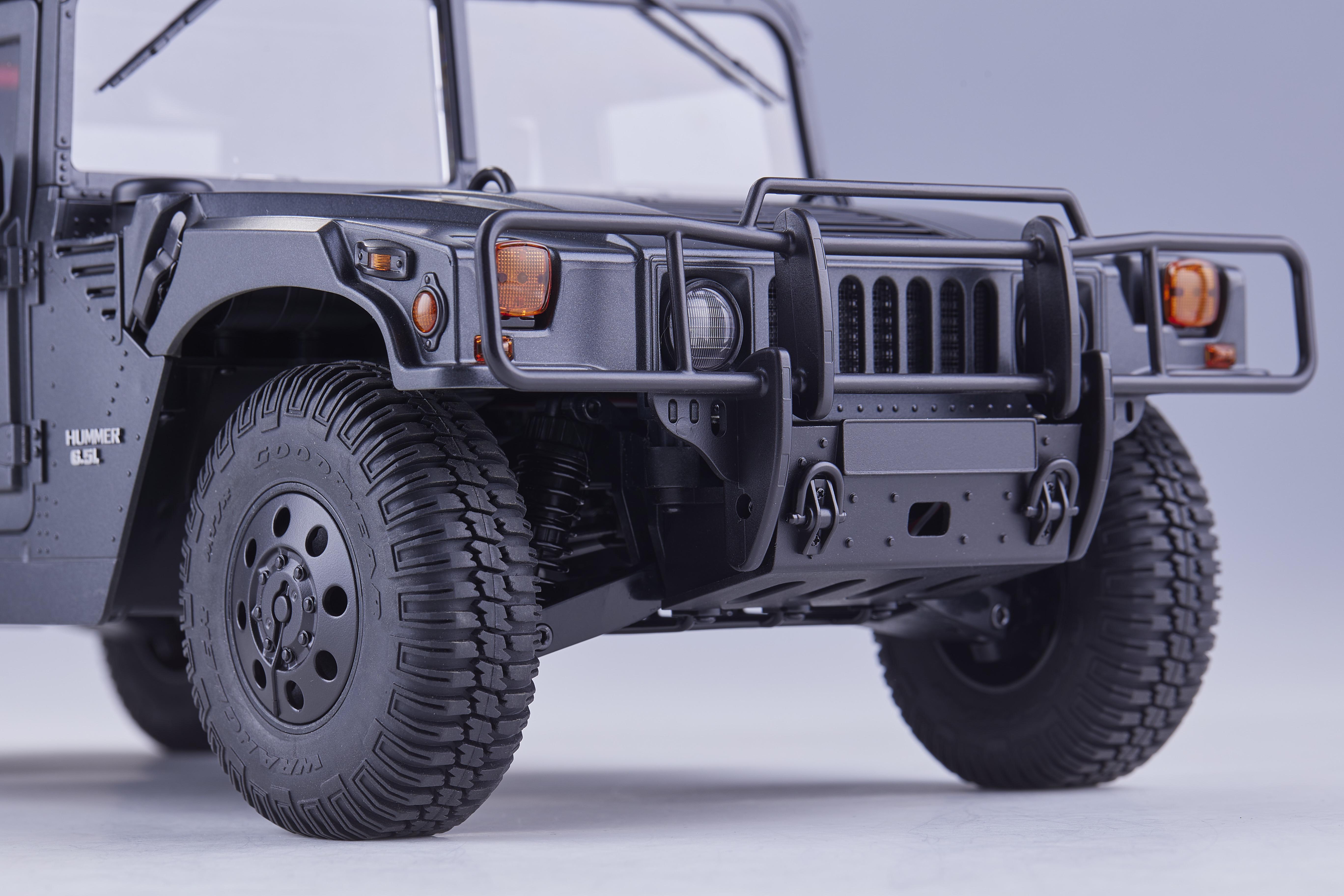 Машинка на радиоуправлении FMS 1:12 HUMMER RS Black - фото 19 Машинка на радиоуправлении FMS 1:12 HUMMER RS Black - фото 19