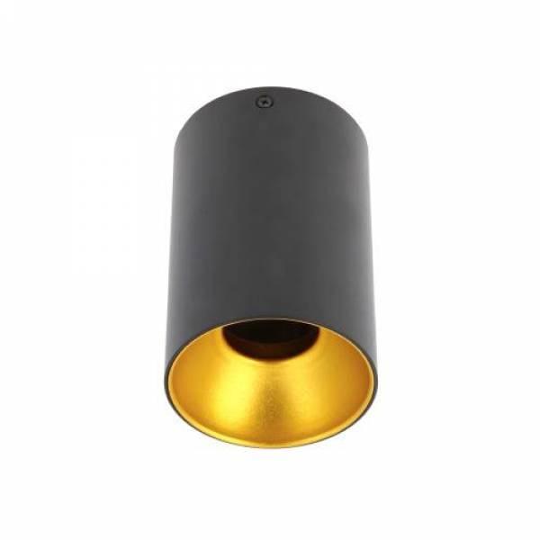 Спот GTV TENSA II GU10 max 20W IP20 круглый Черный (00000023640)