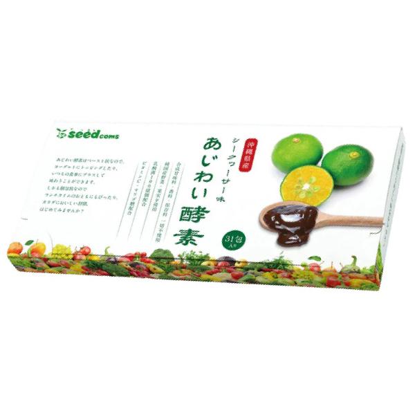 Пищеварительные ферменты Seedcoms Ajiwai Shikuwasa 4 г 31 sticks (000024391)