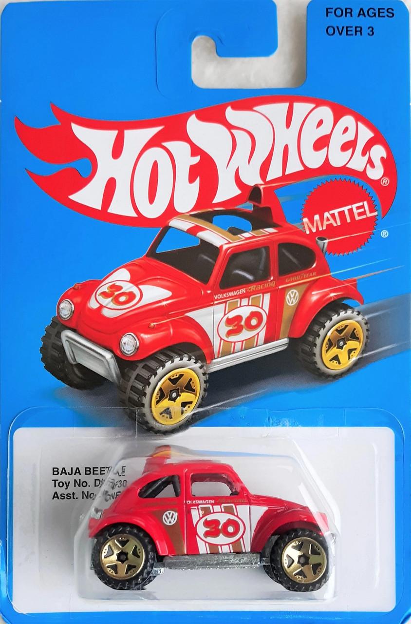 Игрушечная машинка Hot Wheels Baja Beetle VW 2016 Retro Style Target Exclusive (DNF30)