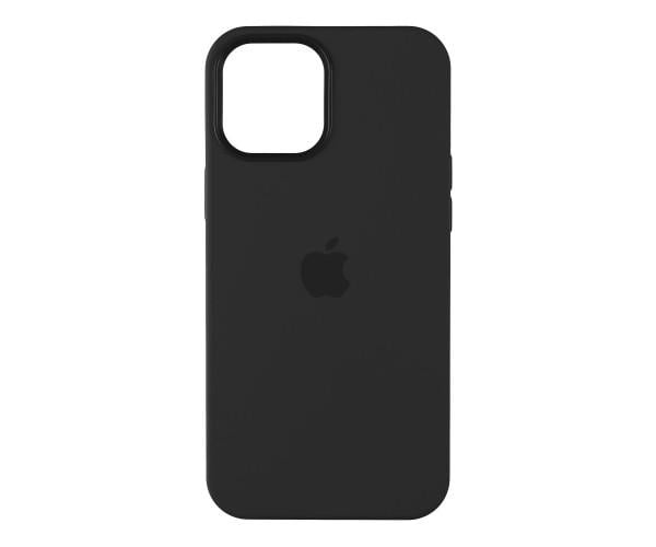 Чехол-накладка Silicone+MagSafe для Apple iPhone 12 Pro Max 06.Black