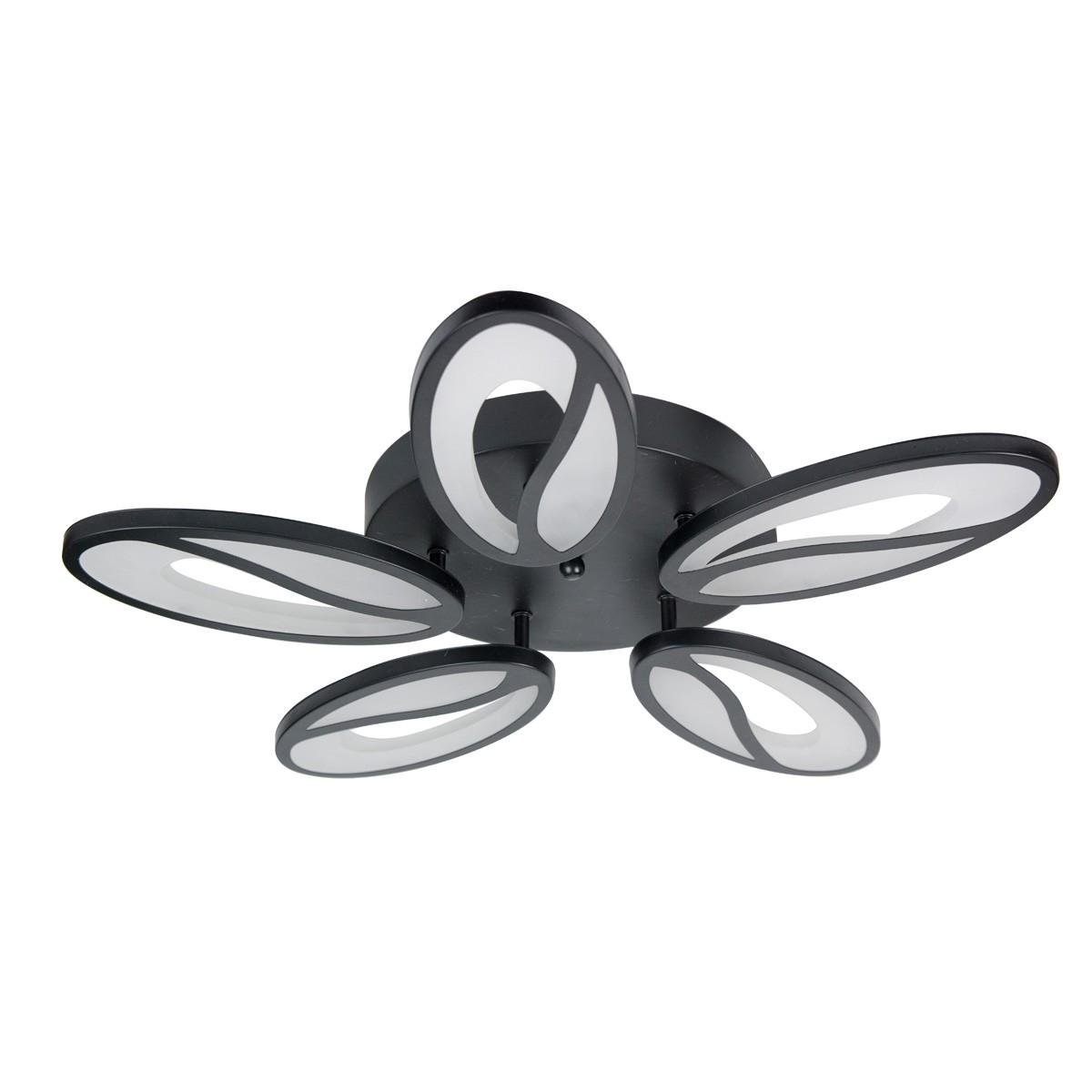 Люстра LED стельова 1517-530 Чорний