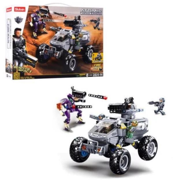Конструктор Sluban Atomic Storm Пехота 545 дет.