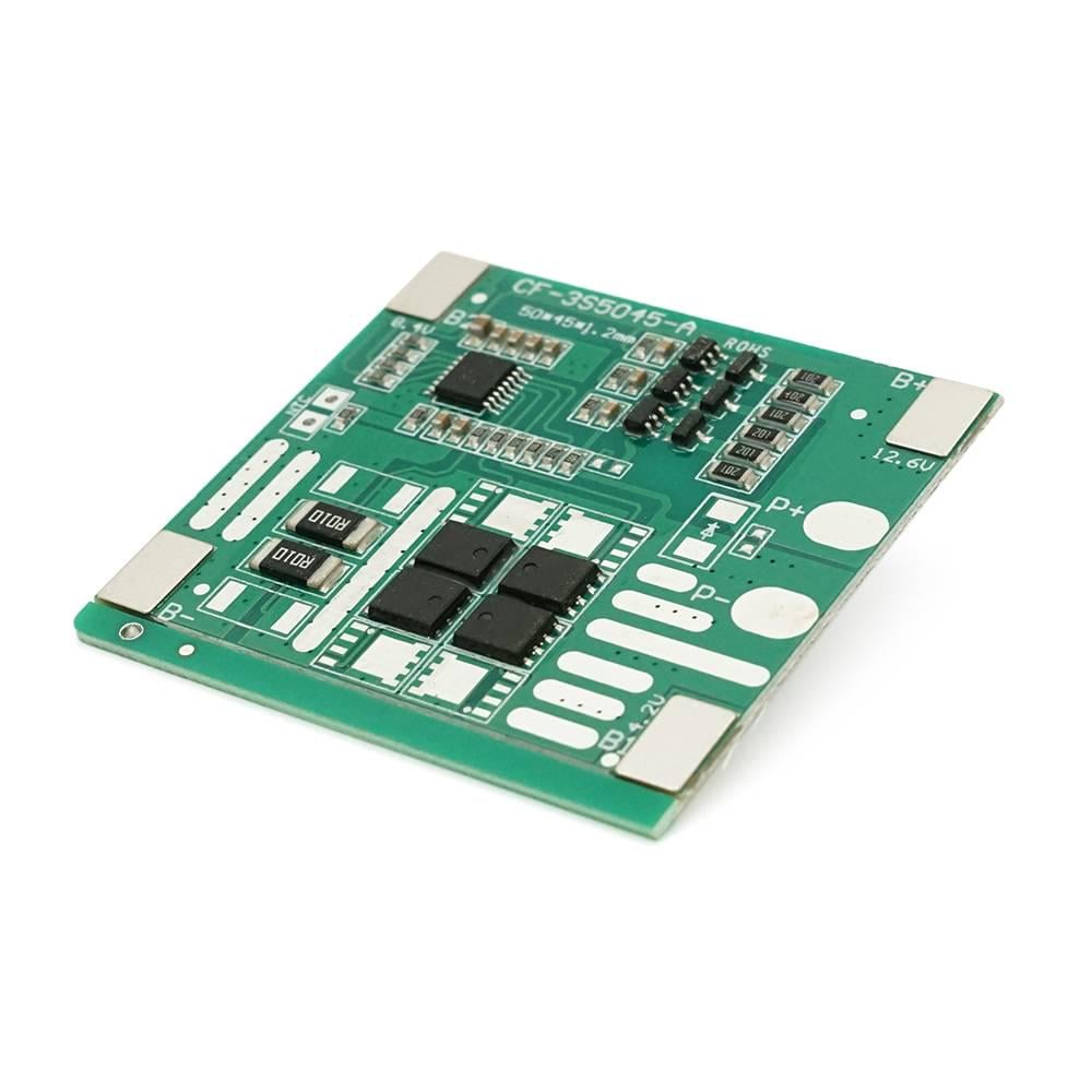 Плата BMS Changfa Li-ion 12V 3S 12A симетрія (38625)