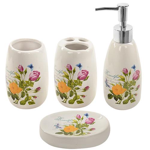 Набор аксессуаров для ванной STENSON Beautiful 4 пр. (R22346)