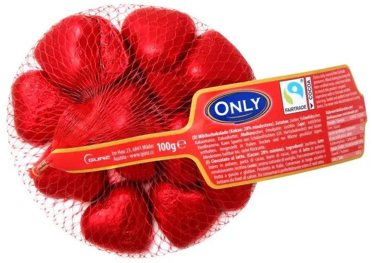 Шоколад молочный Only Сердце 100 г