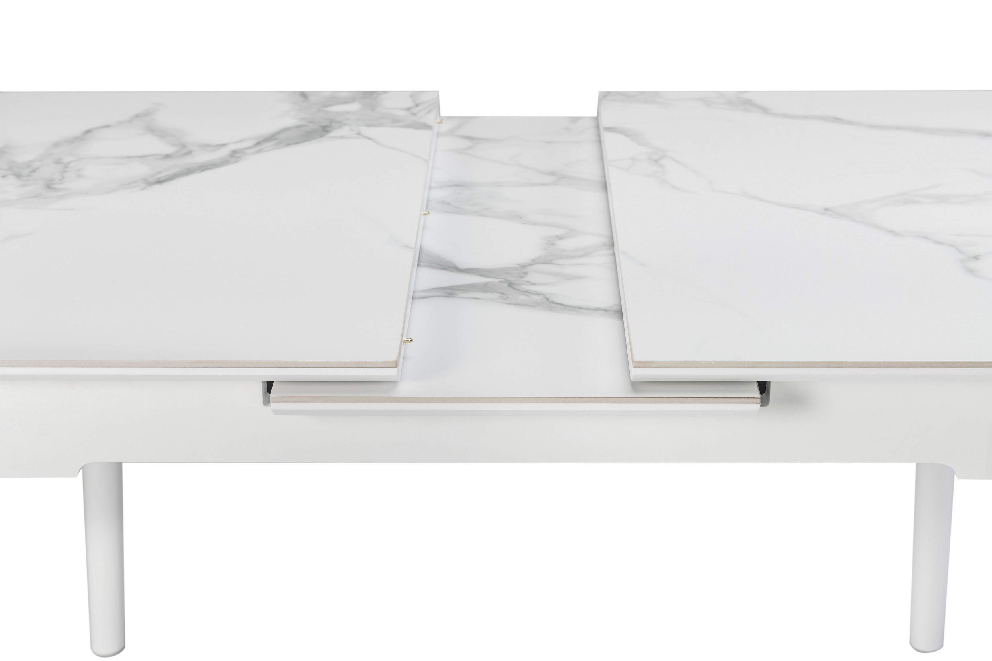 Стол обеденный раскладной Ветро 1200-1600/800/760 мм Вайд клауд/Белый(TМ-76) - фото 6 Стол обеденный раскладной Ветро 1200-1600/800/760 мм Вайд клауд/Белый(TМ-76) - фото 6