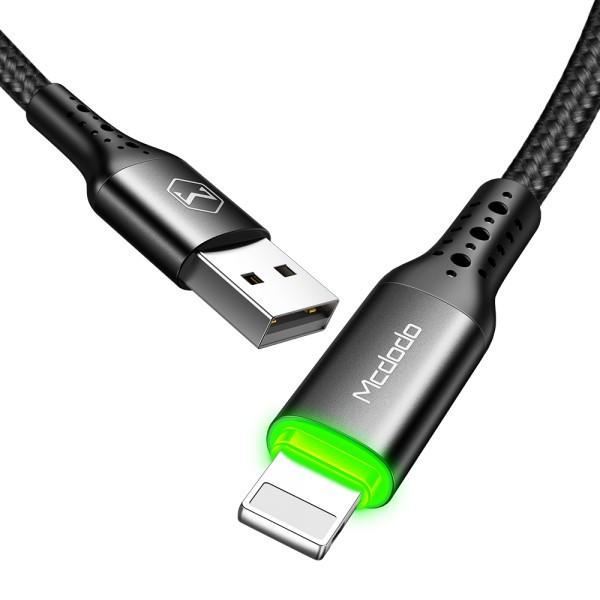 Кабель синхронизации McDodo Auto Power Off Series Type C to Lightning 1.8m Cable, Black Кабель синхронизации McDodo Auto Power Off Series Type C to Lightning 1.8m Cable, Black