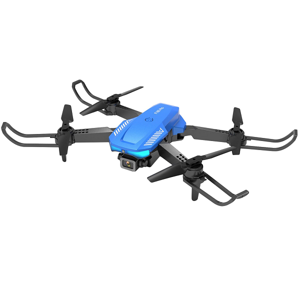 Квадрокоптер ZFR F185 PRO с 4K и HD камерами Барометр Blue (d329) - фото 4