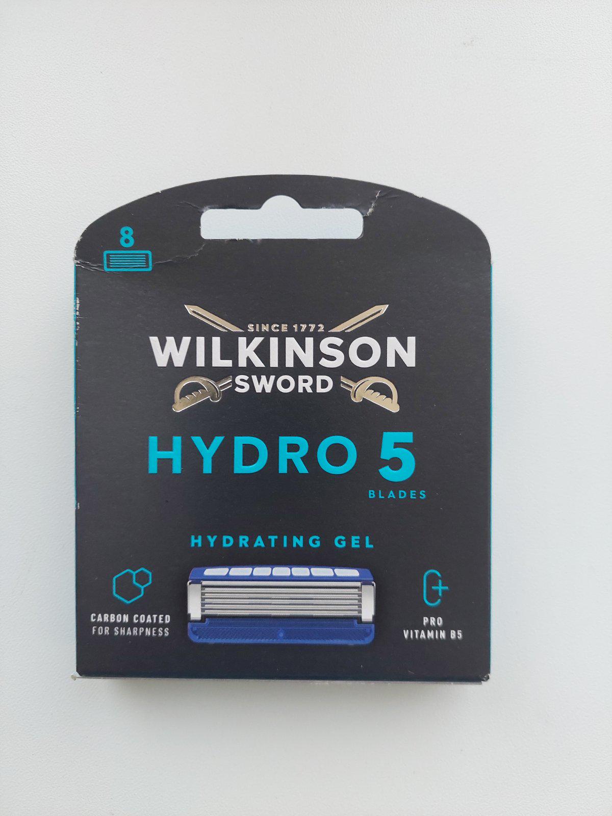 Сменные кассеты для бритья Wilkinson Sword Hydro 5 Hydrating Gel Pro Vitamin B5 8 кассет (17908285) - фото 7