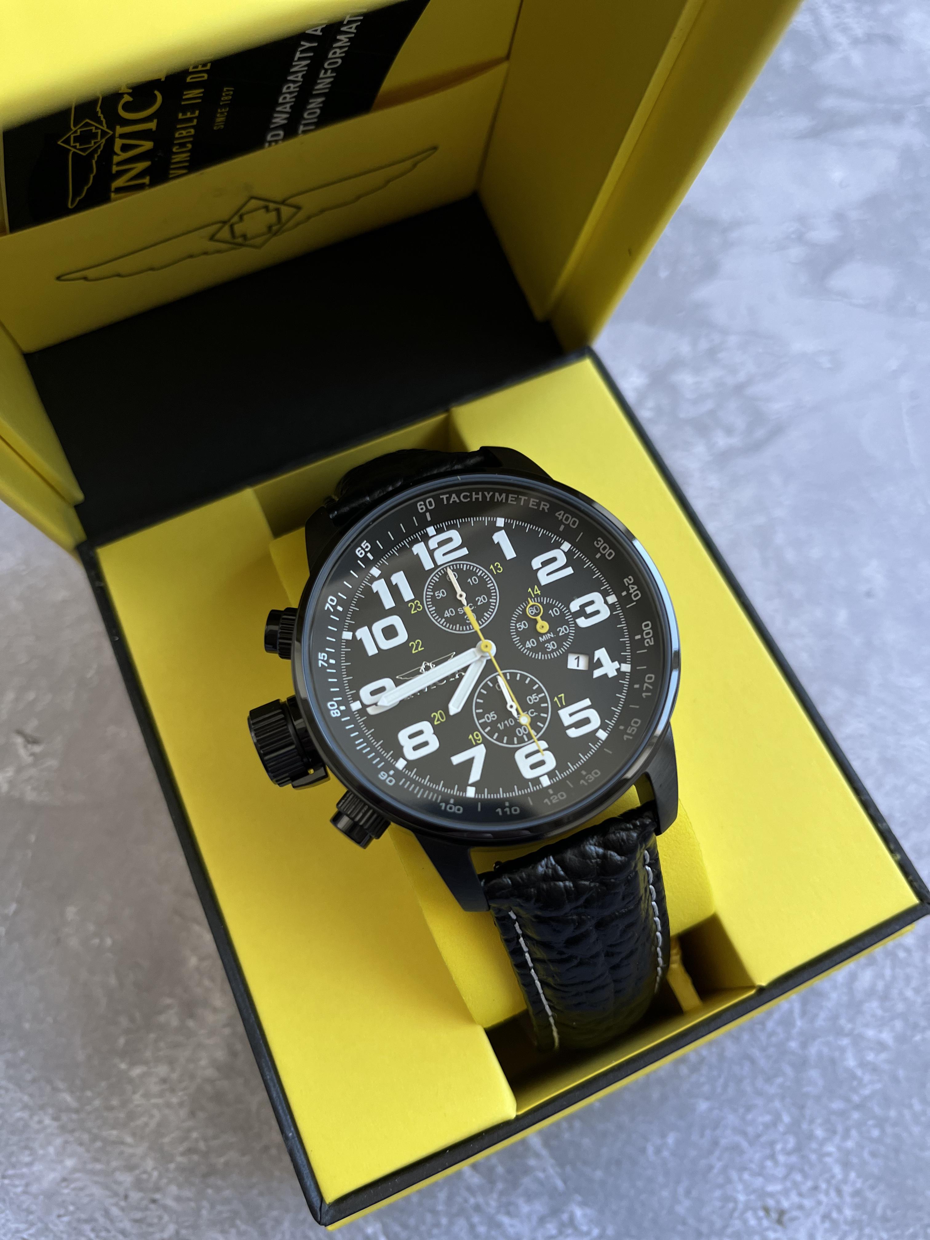 Годинник наручний класичний Invicta 3332 I-Force Aviator (12217609) - фото 5 Годинник наручний класичний Invicta 3332 I-Force Aviator (12217609) - фото 5