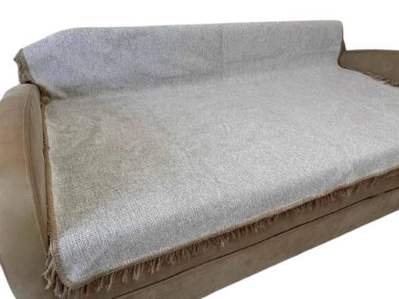 Покрывало на высокую кровать гобелен Полуторный 150х200 и накидки 70х150 см 2 шт.Серый (П4К-gobelen-new-0010-02)