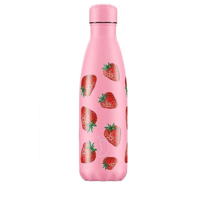 Пляшка вакуумна Strawberry Chillys для води Icons 0,5 л (B500NISTR)