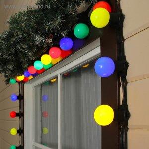 Гірлянда вулична Белт Лайт 10 LED ламп Чорний провід 5 м Різнокольоровий (8581127) - фото 3 Гірлянда вулична Белт Лайт 10 LED ламп Чорний провід 5 м Різнокольоровий (8581127) - фото 3