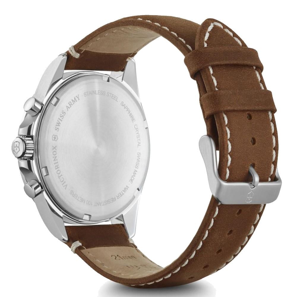 Наручний годинник чоловічий Victorinox Swiss Army Fieldforce Chrono кварцевий Silver (V241854) - фото 3 Наручний годинник чоловічий Victorinox Swiss Army Fieldforce Chrono кварцевий Silver (V241854) - фото 3