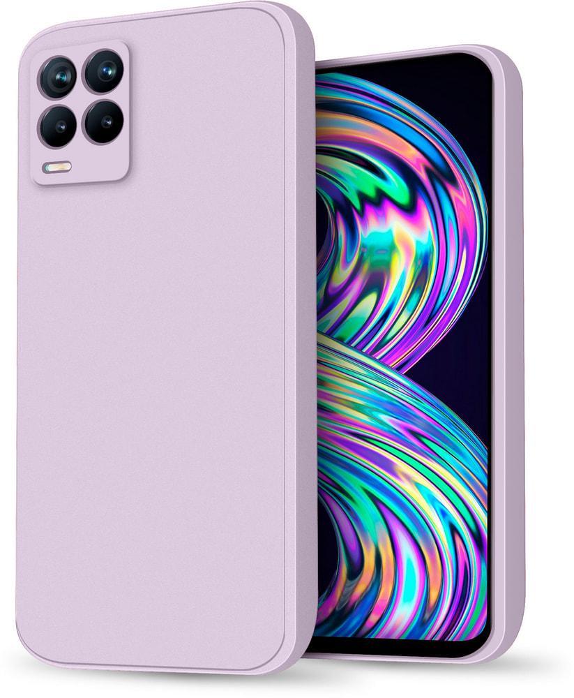 Силиконовый чехол HardCorner для Realme 8 Lilac (29964-3B)