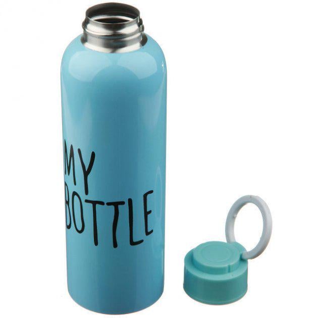 Термобутылка-поильник спортивный My Bottle 500 мл Голубой (MMS-J00195)