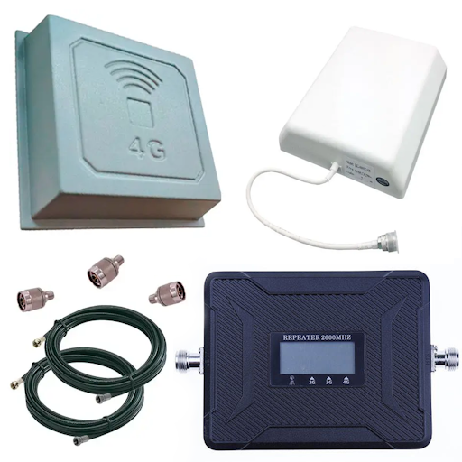 Підсилювач мобільного зв'язку та інтернету Tianjie 3020A з антеною 17 dB та внутрішньою антеною (31289411)