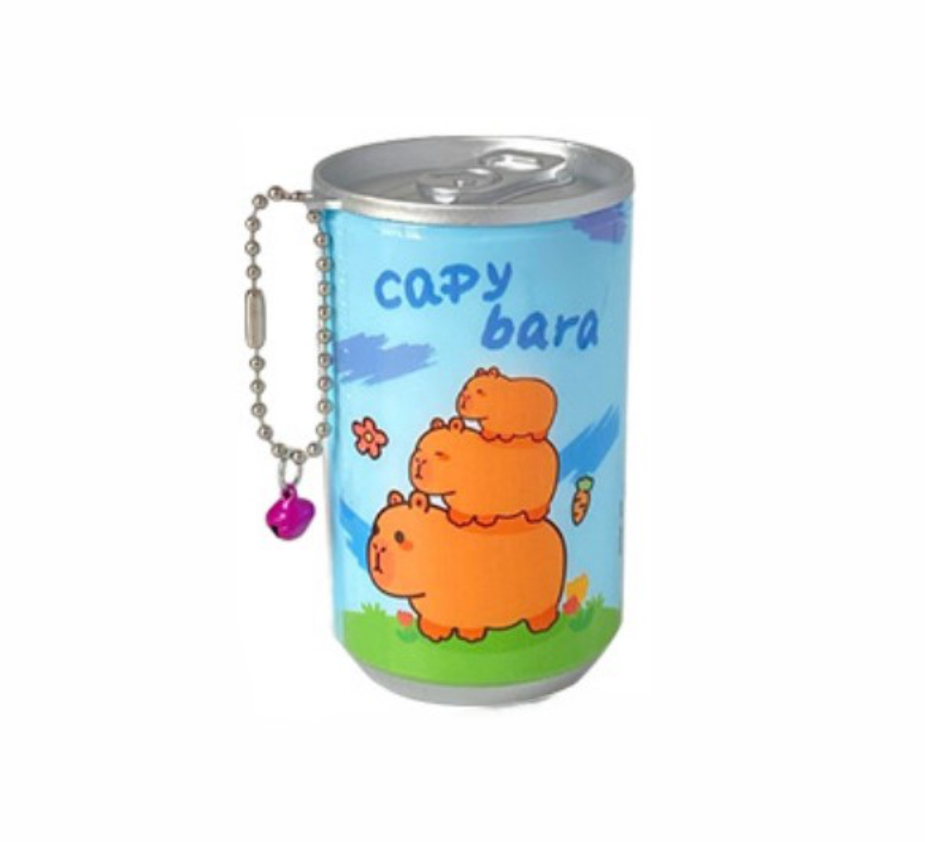 Серветки вологі в баночці Капібара 30 шт. Блакитний (0186)