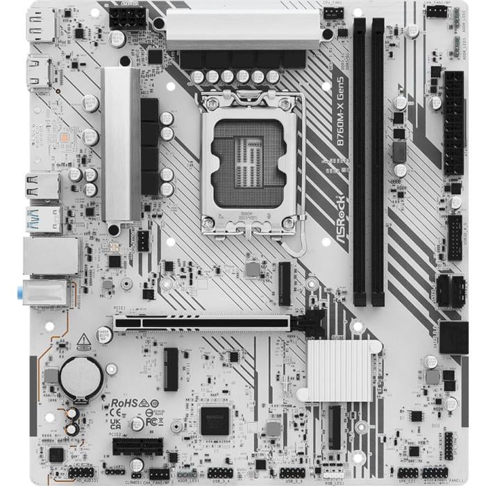Материнская плата ASRock B760M-X Gen5 White (33352813)