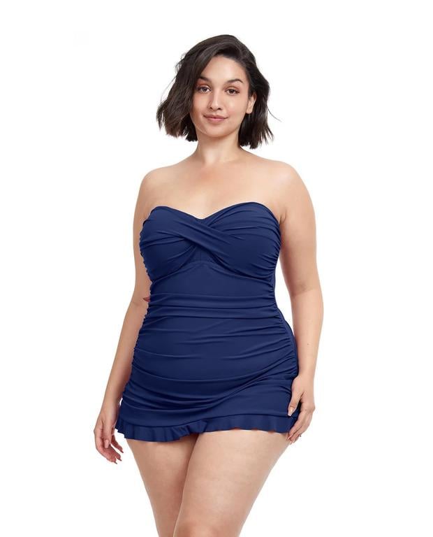 Купальник платье Gottex р. 50 Синий (ETTR2W14-navy)