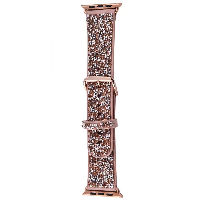 Ремешок Bling World Rock Diamond для Apple Watch 38/40/41/42 мм Розовый (00000067896_2) Ремешок Bling World Rock Diamond для Apple Watch 38/40/41/42 мм Розовый (00000067896_2)