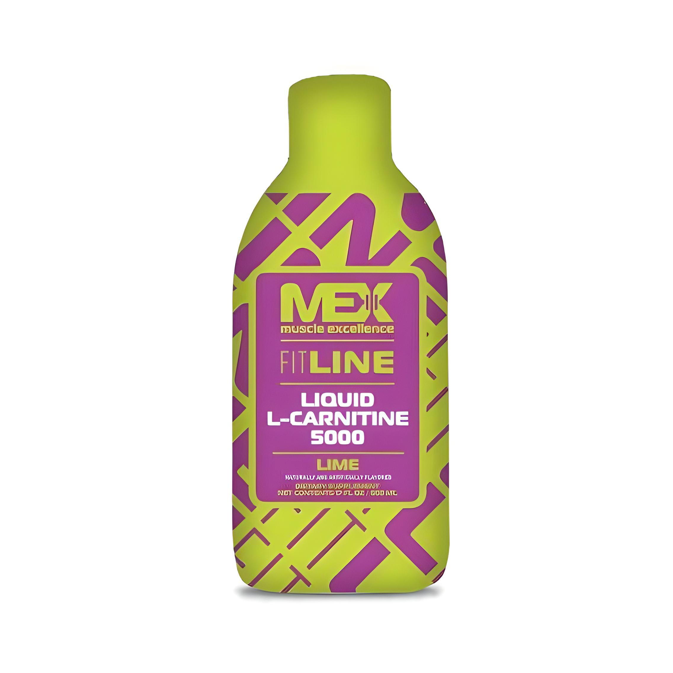 Жиросжигатель для спорта MEX Nutrition Liquid L-Carnitine 5000 503 мл 25 порций Lime